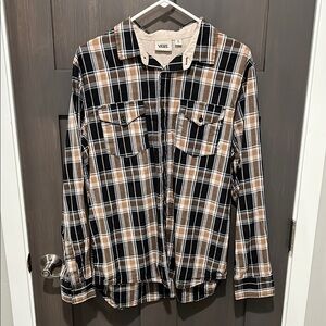 Vans Plaid Button-Up Shirt